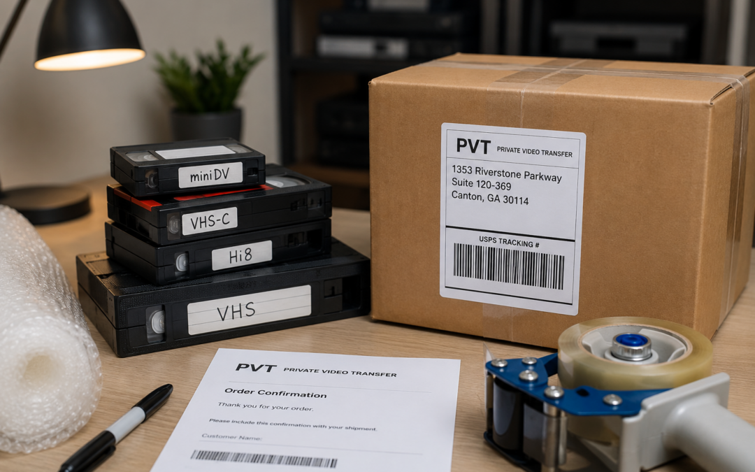 How to Ship Private Videotapes Discreetly